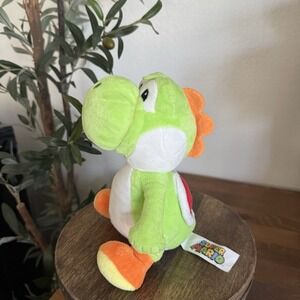 Nintendo Super Mario Green Yoshi Red Shell Plush Toy Doll 8" Stuffed Animal 2023